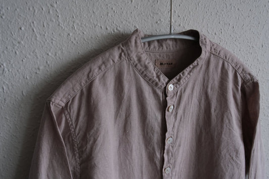 MITTAN / 大麻シャツ 栃の実 SH-132C / unisex