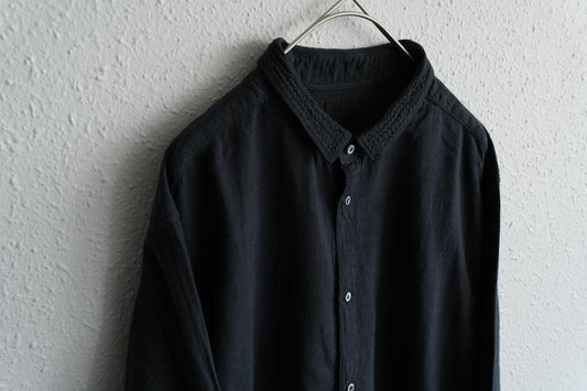 MITTAN / カディシャツ 墨黒(補強)SH-81H / unisex