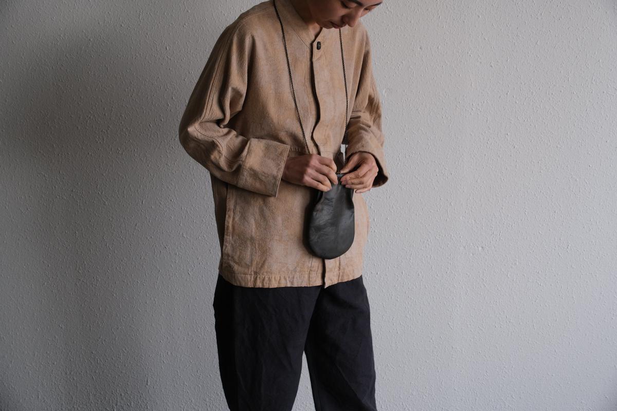 レザー小銭入れ SHC-73 <クロコダイル革 黒>