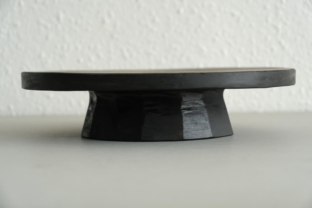 徒爾 茶盤 サクラ・黒漆