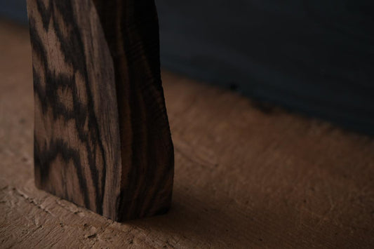 端材オブジェ|黒柿(D)