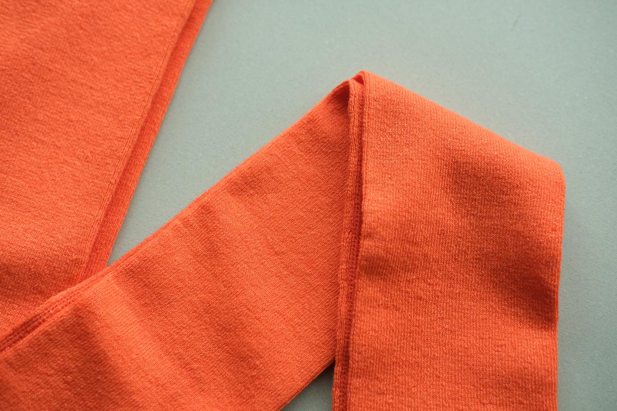 リネンニット レギンス|オレンジ