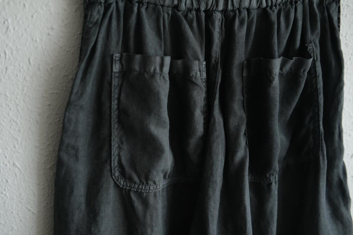 MITTAN / 大麻パンツ 炭 PT-116 / unisex