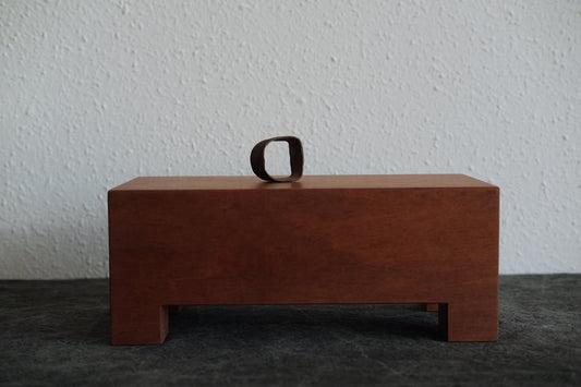 無垢材の切出し脚付き台 アサメラ オイル仕上げ <2>