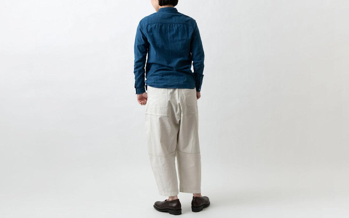 MITTAN / カディシャツ ベンガラ灰茶 SH-81B / unisex