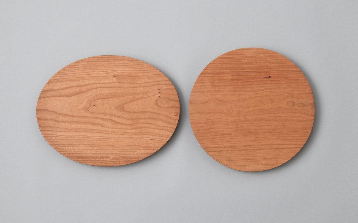 チェリーのカッティングボード 楕円