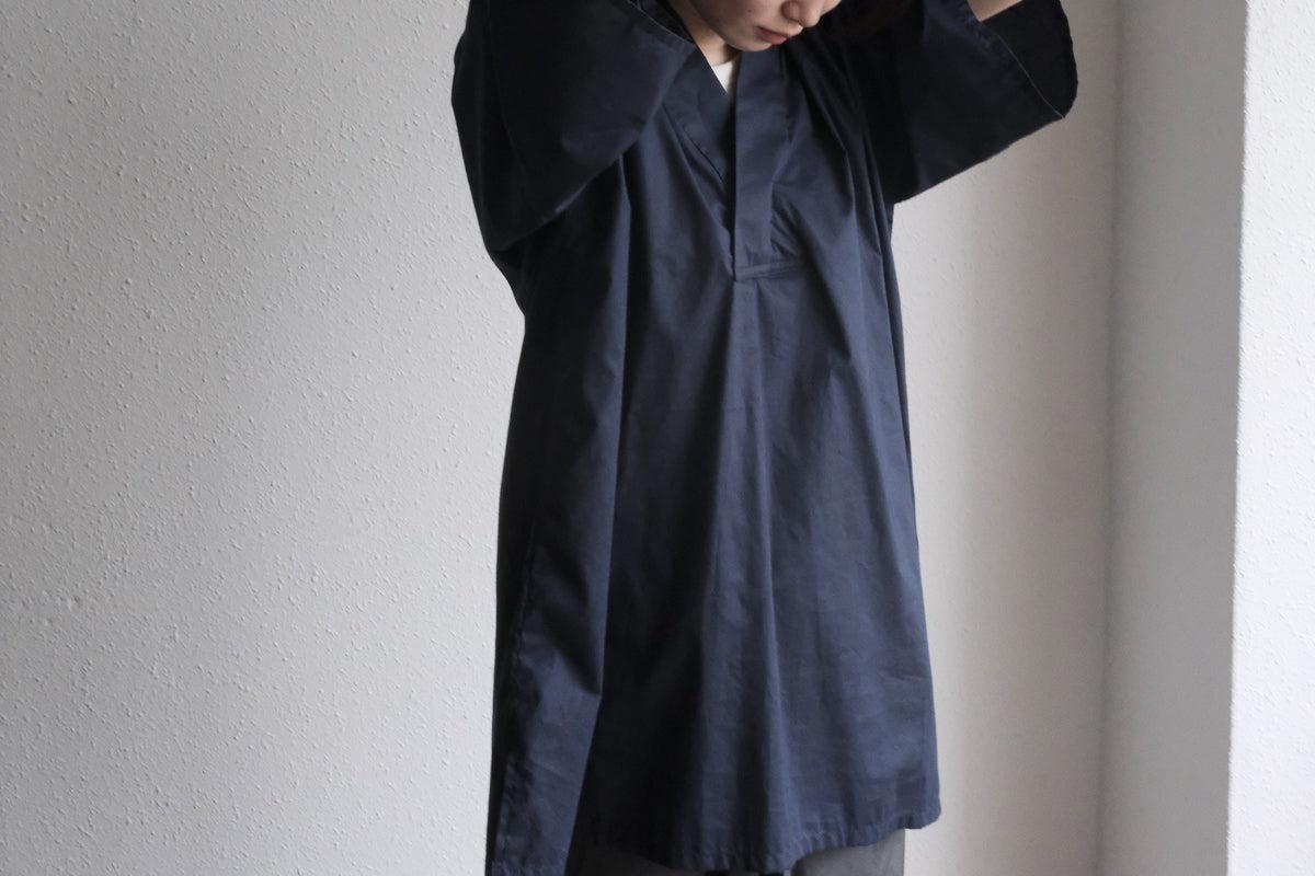 きるもの|襦袢|コットンローン ネイビー|unisex freesize