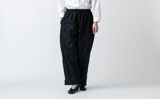 木間服装製作 pants polyester-cotton black|unisex freesize
