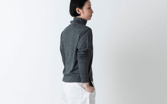 HANDROOM WOMEN'S ウォッシャブルウールタートルネック chacoal|ladies|2size