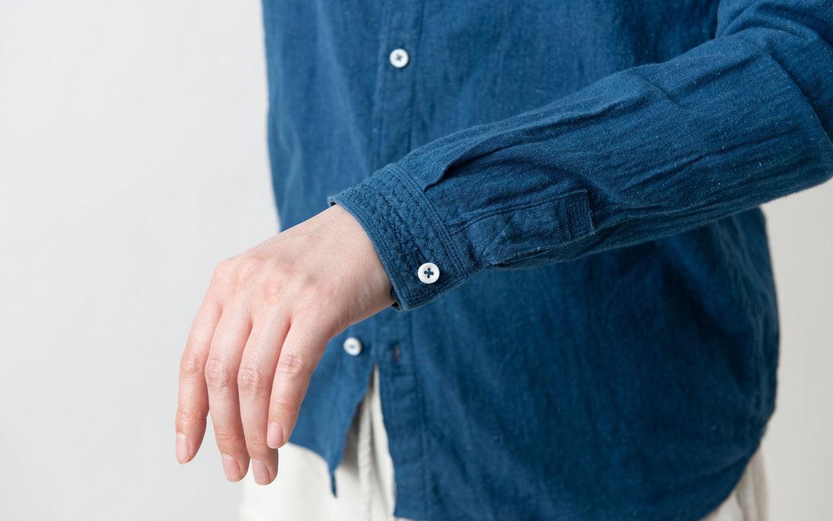 MITTAN / カディシャツ(補強)ベンガラ白 SH-81BH / unisex