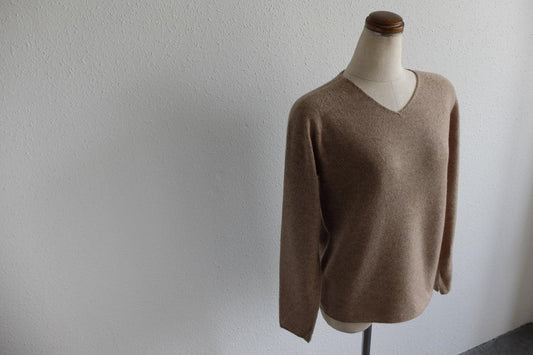 enrica cashmere knit|camel