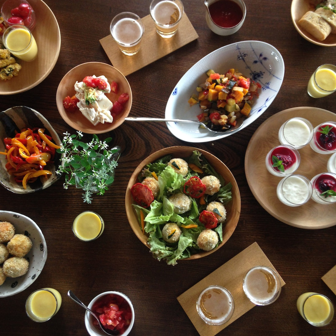 四季を味わう木の器  秋のランチ会