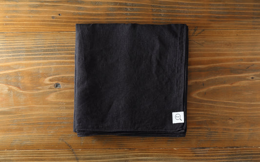 草木染めリネン風呂敷 | 鉄紺色  発売開始