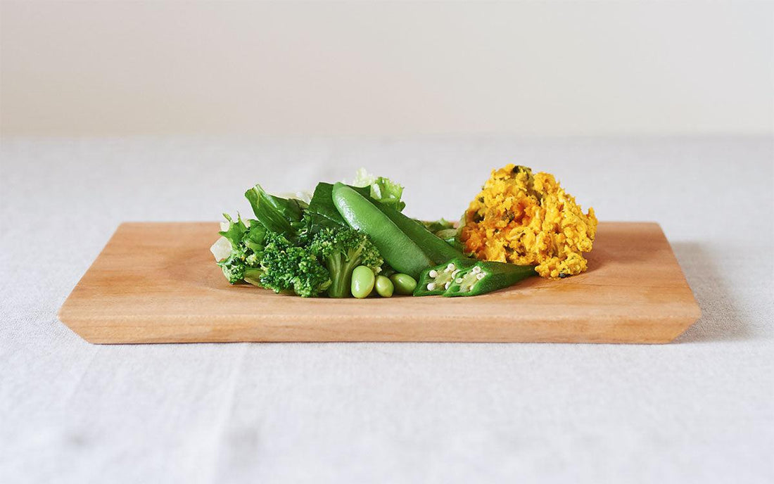 樺の木の角皿の溝のこと