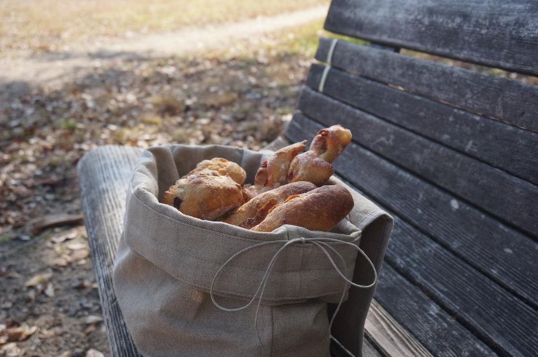 みんなのどうぐ#08 パンなリネンバッグ