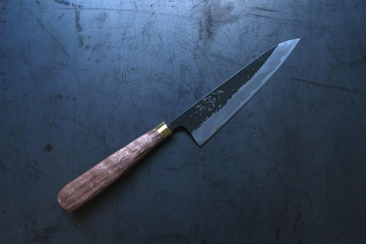 黒打ちペティナイフ 130mm 赤畠大徳