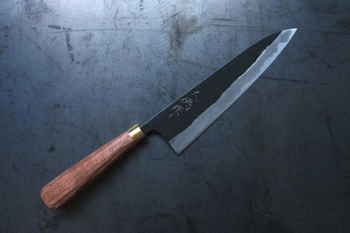 黒打ち牛刀 180mm 赤畠大徳