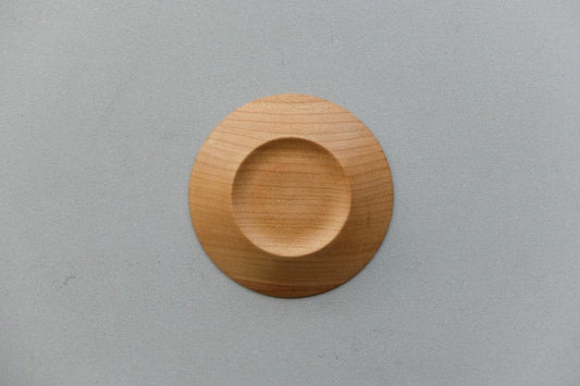 ハツリ小皿 チェリー|オイル・蜜蝋仕上げ