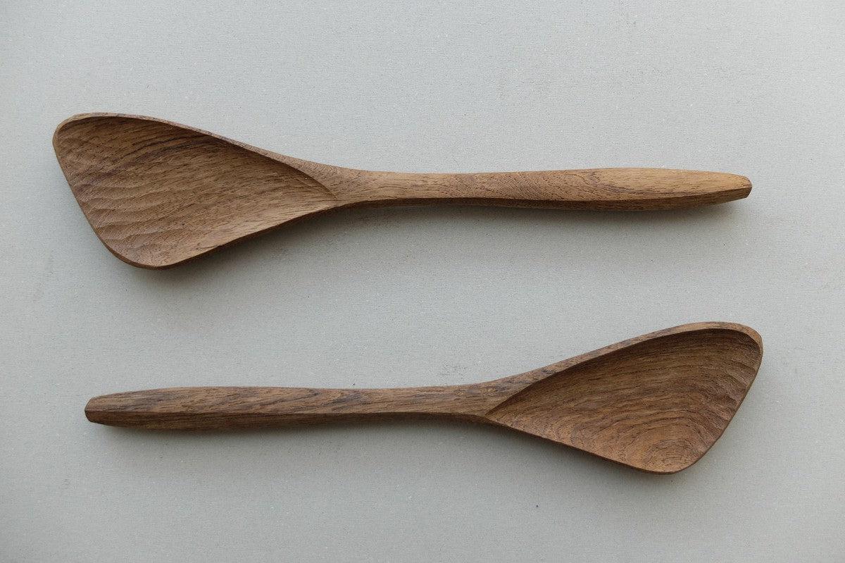 すくえる木べら チーク｜無塗装