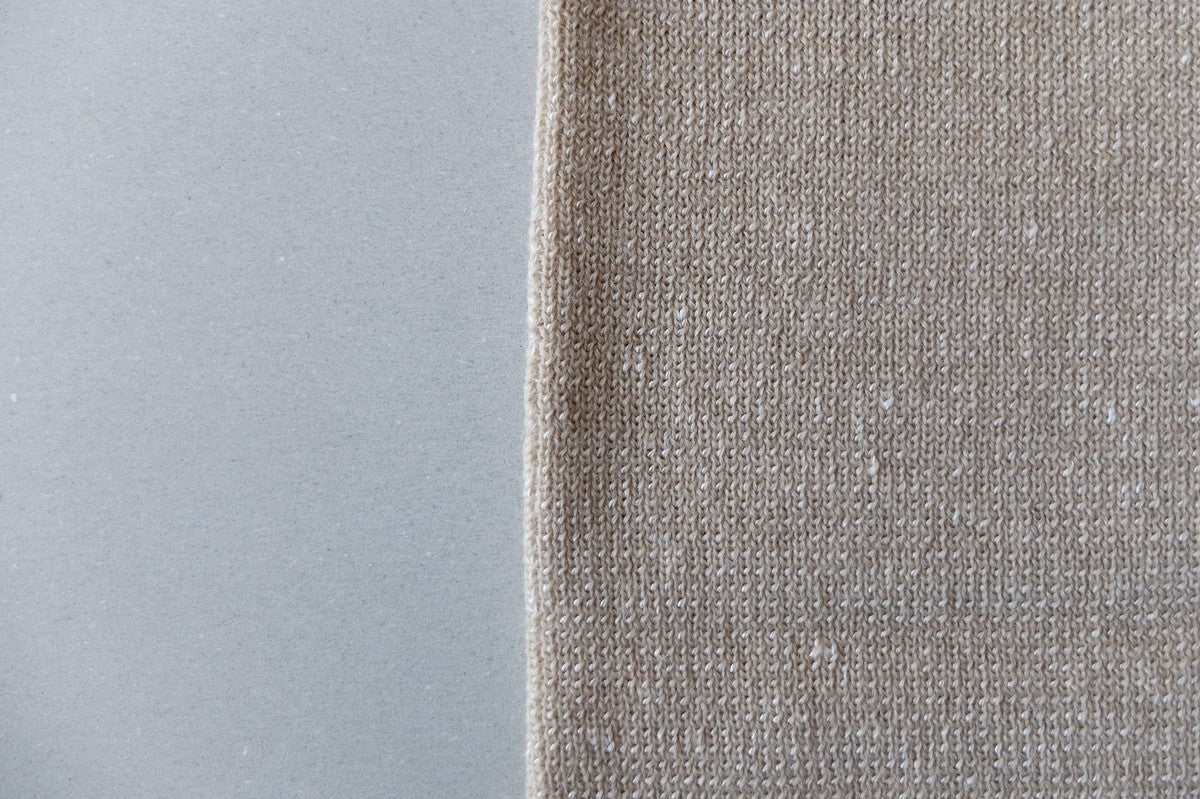 リネンウール腹巻きパンツ｜ベージュ