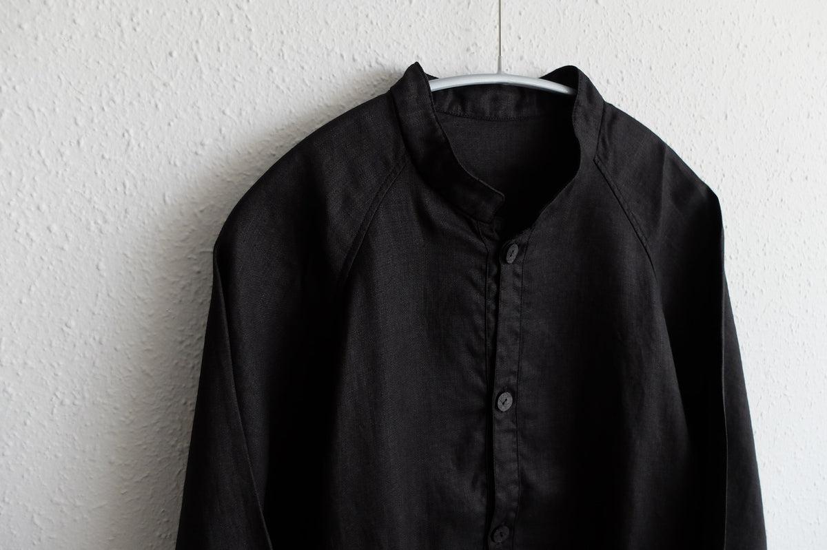 MITTAN / さざ波大麻ジャケット 黒 JK-44 / unisex