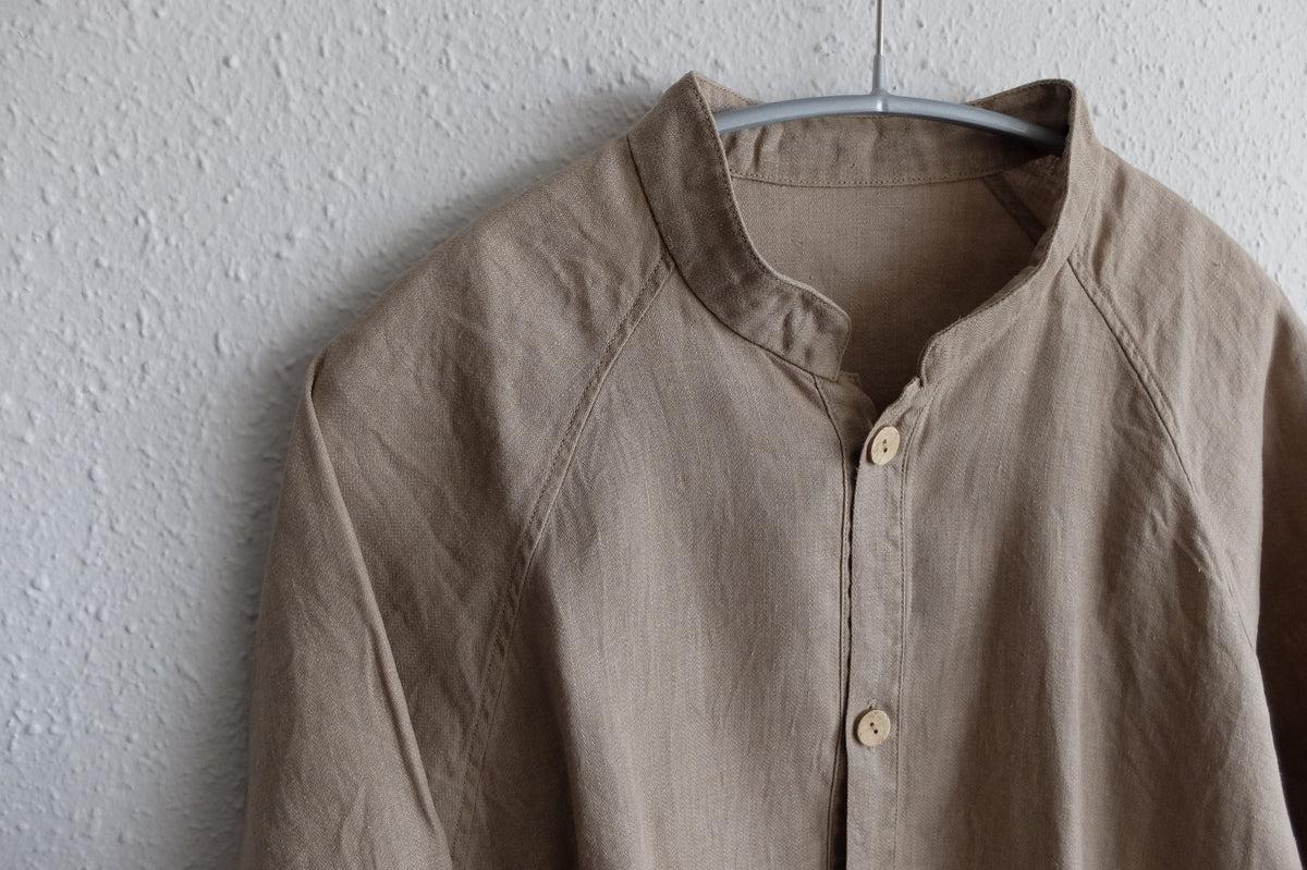 MITTAN / さざ波大麻ジャケット 胡桃 JK-44C / unisex