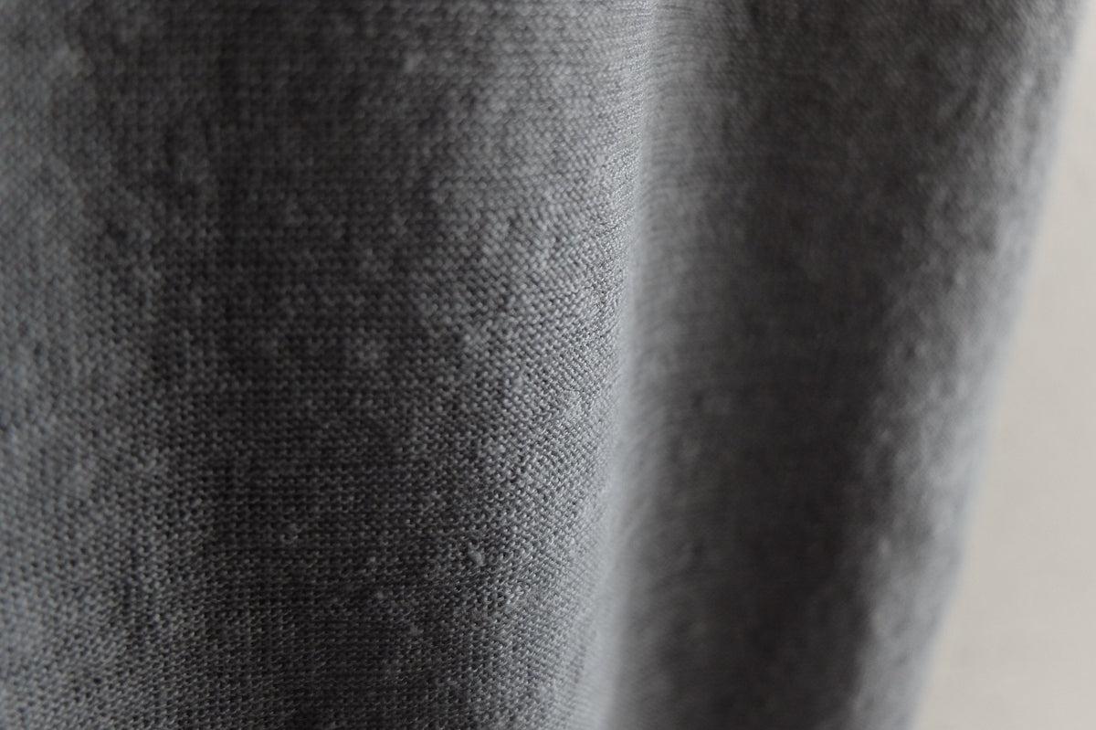 リネンコットンアンダーウェア ノースリーブ｜レディース｜ムーングレー