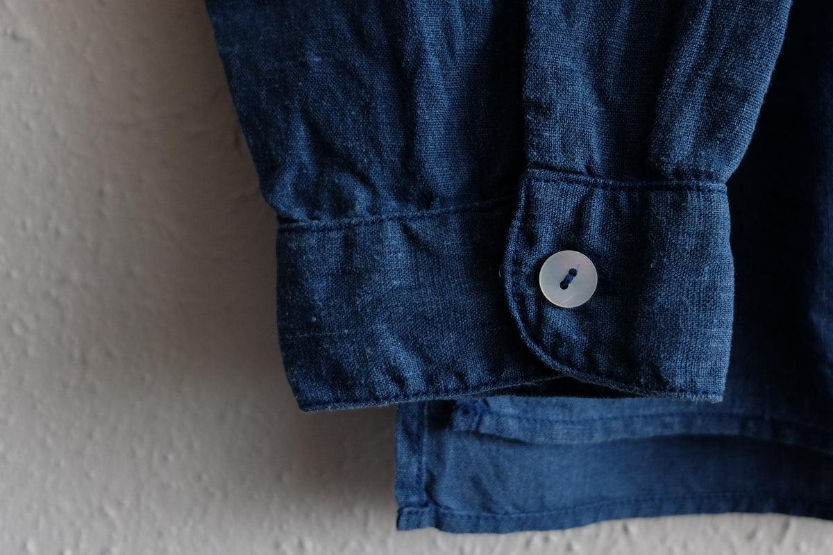 MITTAN / 大麻シャツ 藍 SH-132C / unisex