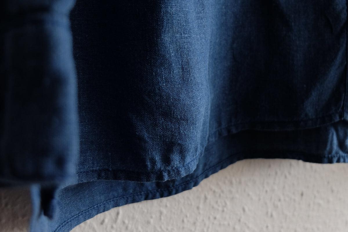 MITTAN / 大麻シャツ 藍 SH-132C / unisex