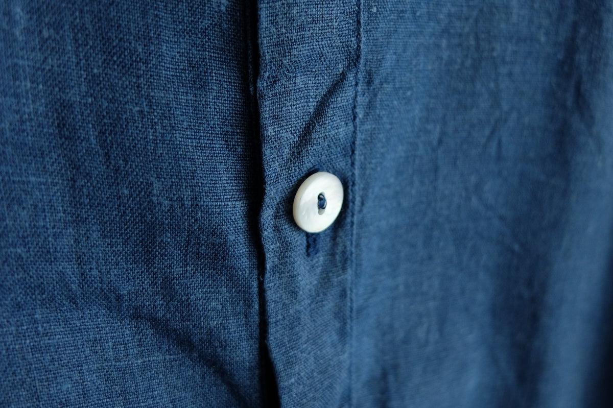 MITTAN / 大麻シャツ 藍 SH-132C / unisex