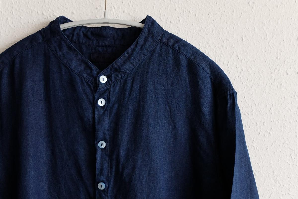 MITTAN / 大麻シャツ 藍（濃）SH-132DC / unisex