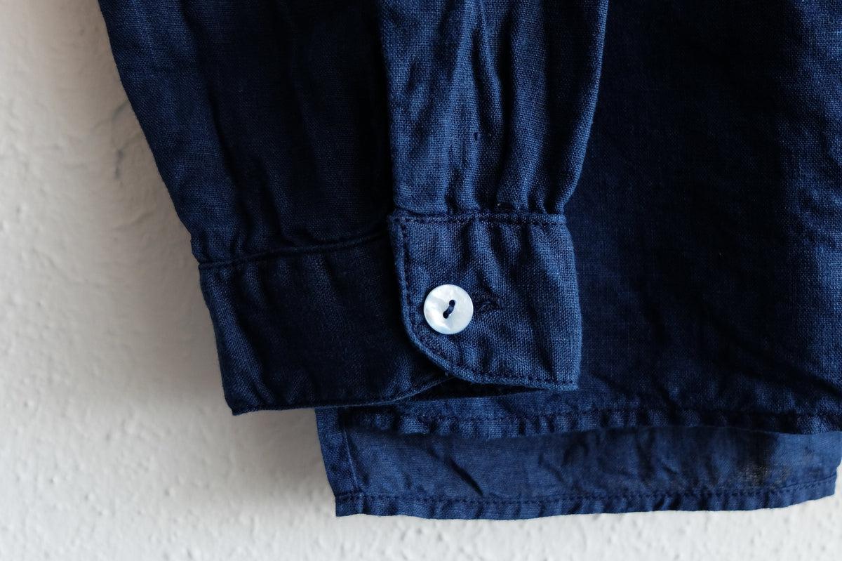 MITTAN / 大麻シャツ 藍（濃）SH-132DC / unisex