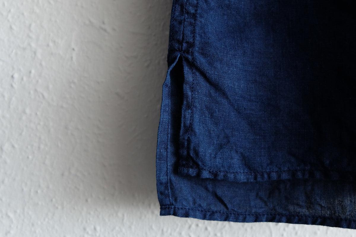 MITTAN / 大麻シャツ 藍（濃）SH-132DC / unisex