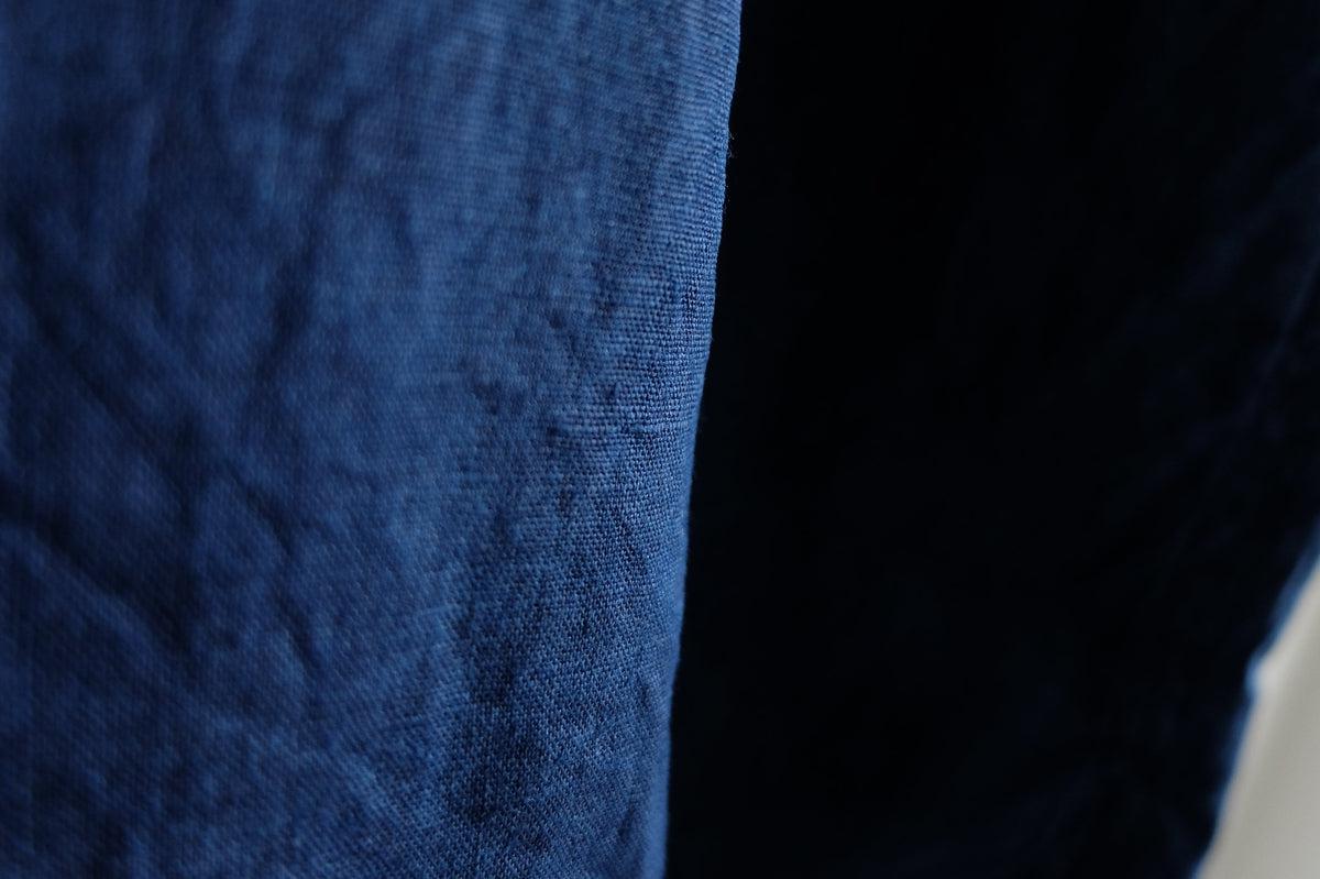 MITTAN / 大麻シャツ 藍（濃）SH-132DC / unisex