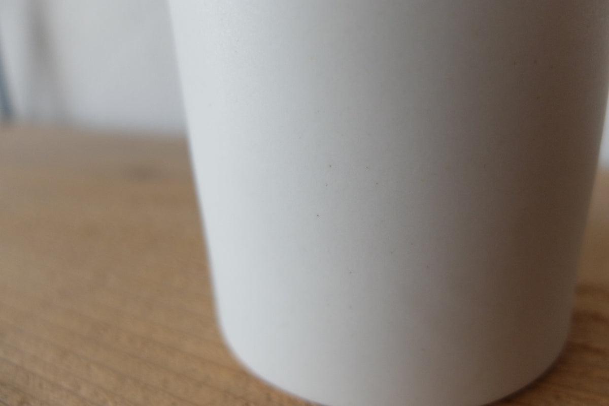 タンブラー 円柱 白マット