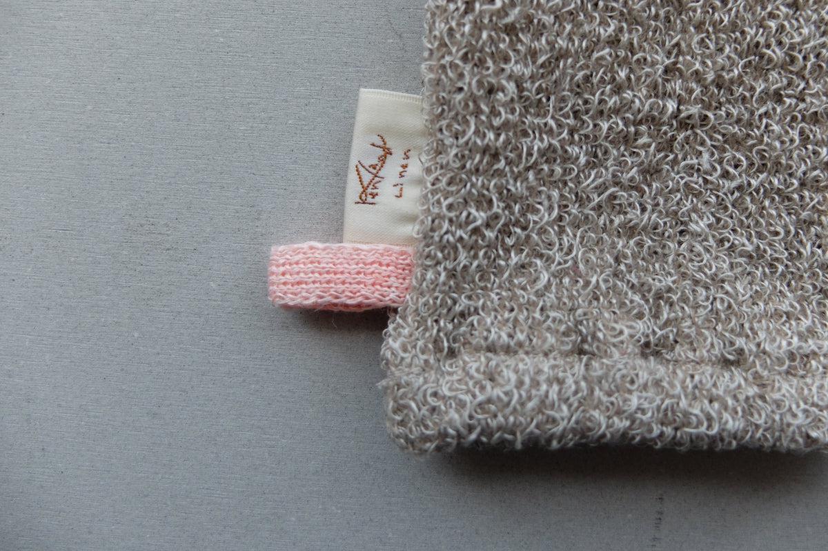 リネンニット バスミトン