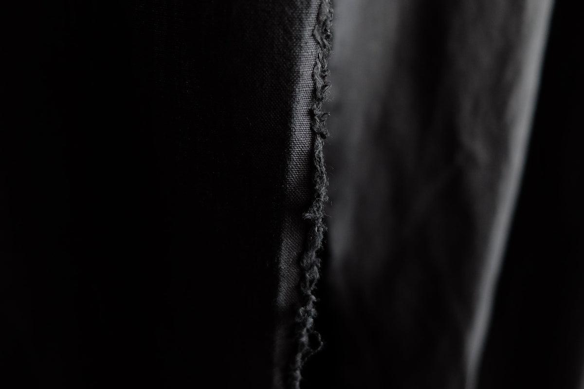 MITTAN / 大麻羽織 高密度 墨黒 JK-91 / unisex