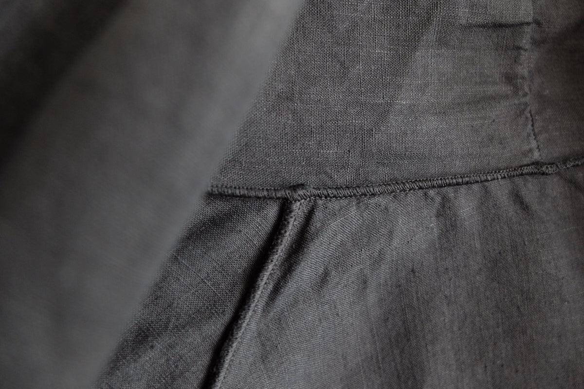 MITTAN / 大麻羽織 高密度 墨黒 JK-91 / unisex