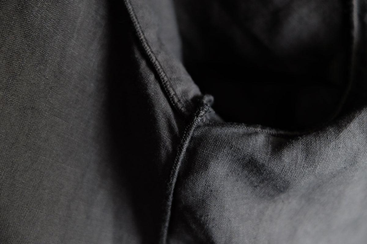 MITTAN / 大麻羽織 高密度 墨黒 JK-91 / unisex