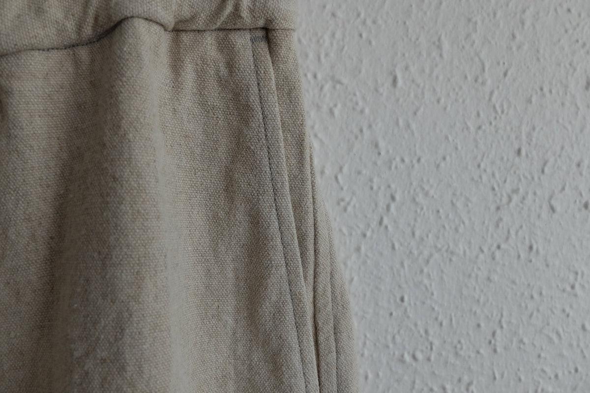 MITTAN / 亜麻苧麻ワイドパンツ 生成 PT-92 / unisex