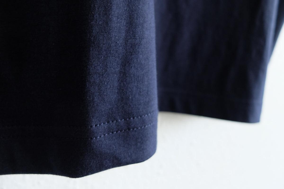 yohaku SUVIN GOLD 半袖Tシャツ｜ネイビー｜unisex 3size