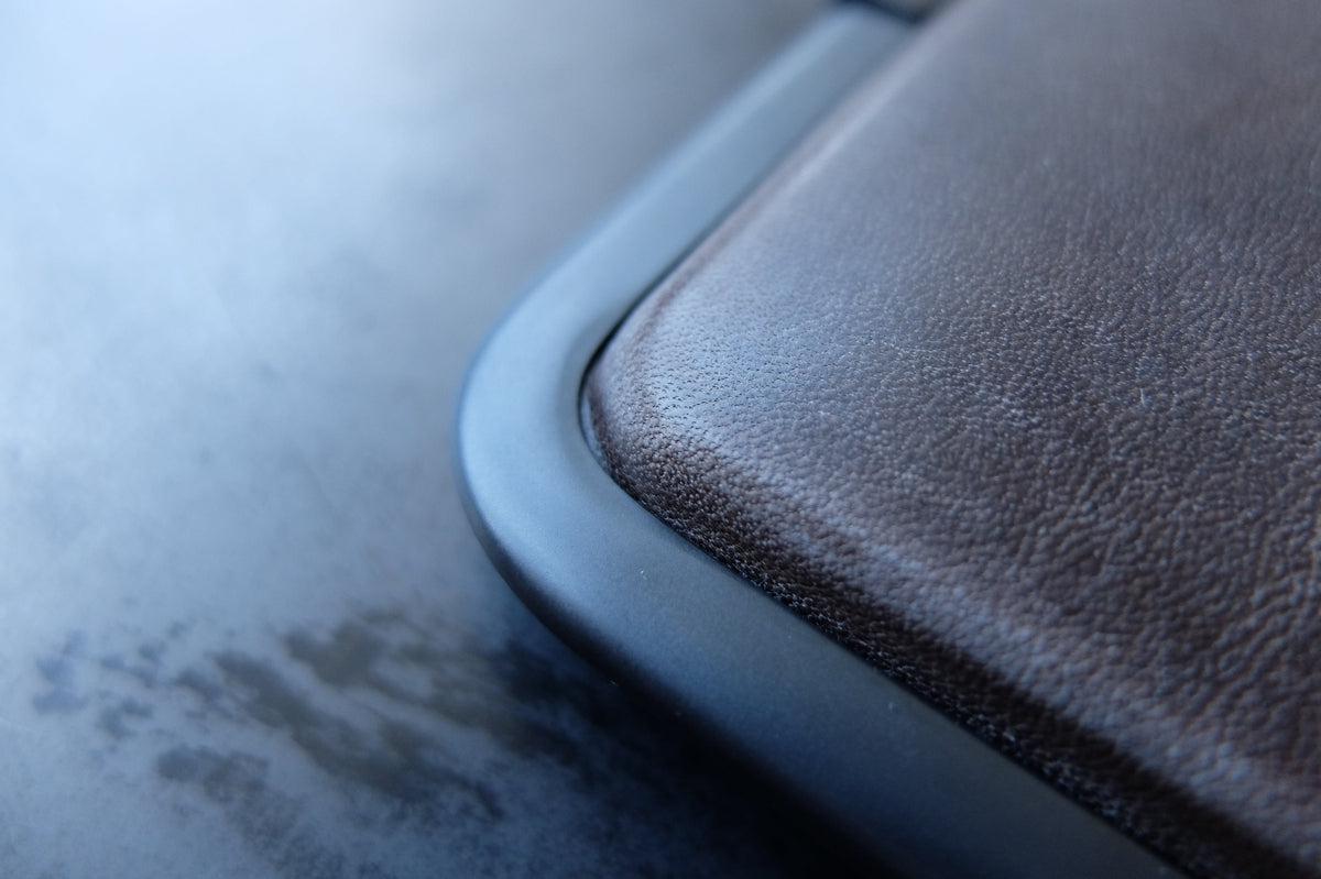 card case ＜牛革 gray＞