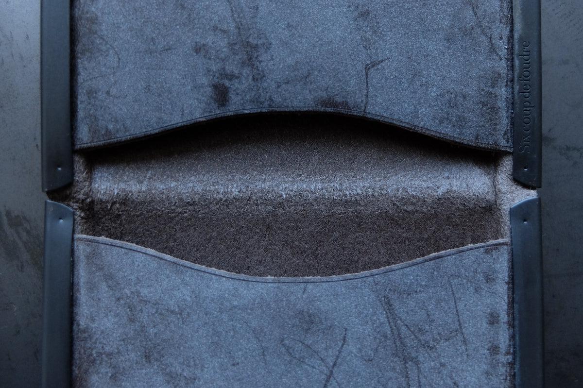 card case ＜牛革 gray＞