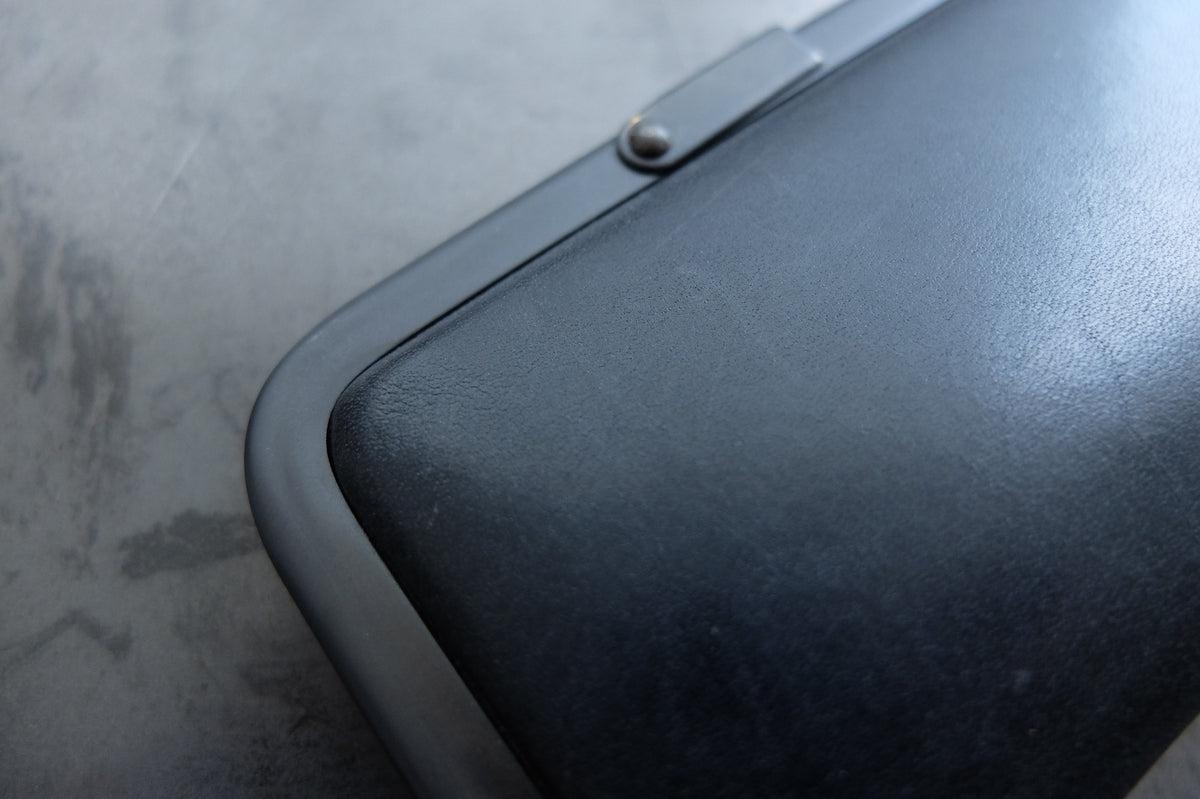 card case ＜牛革 black＞