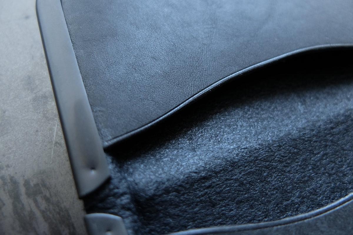 card case ＜牛革 black＞