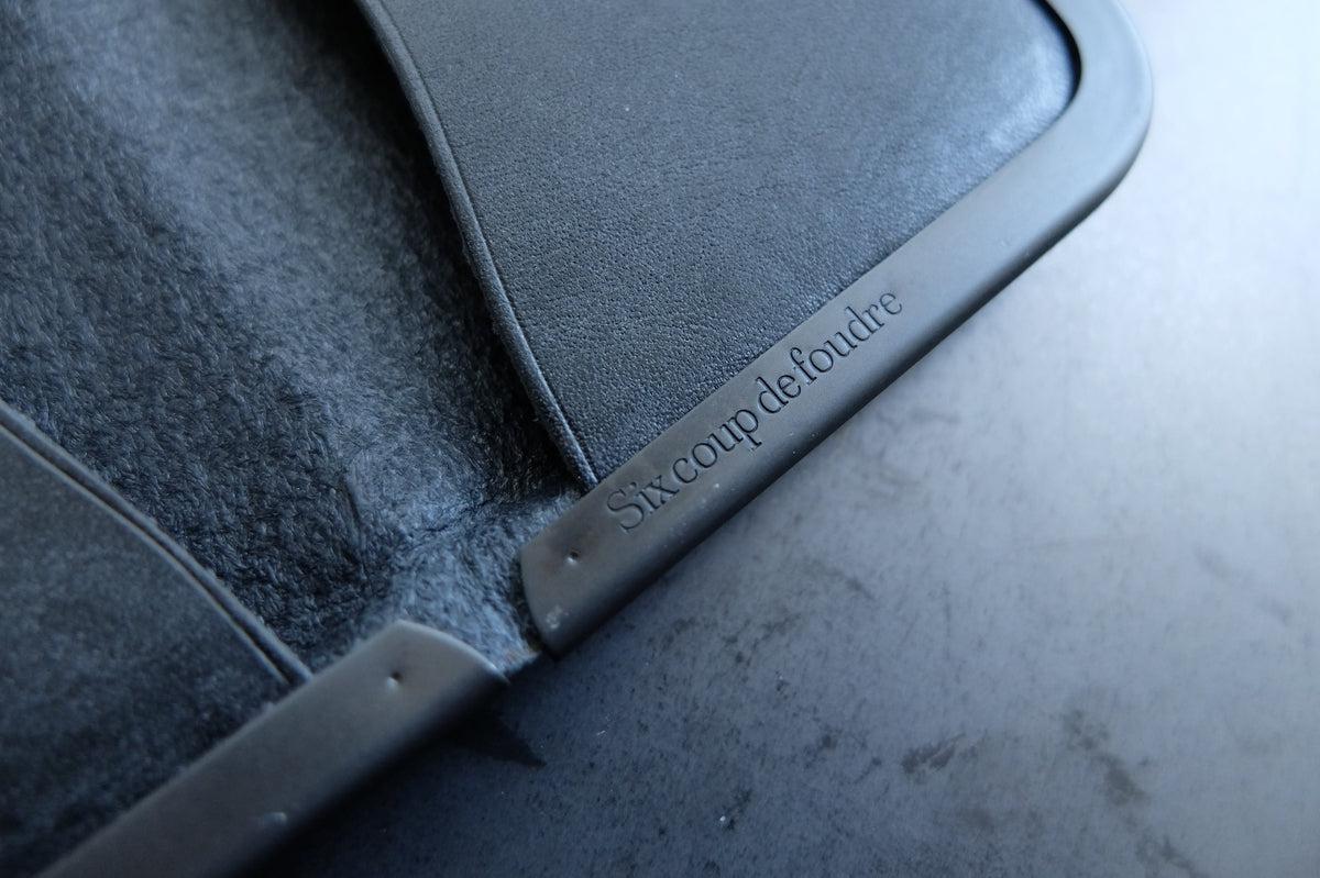 card case ＜牛革 black＞