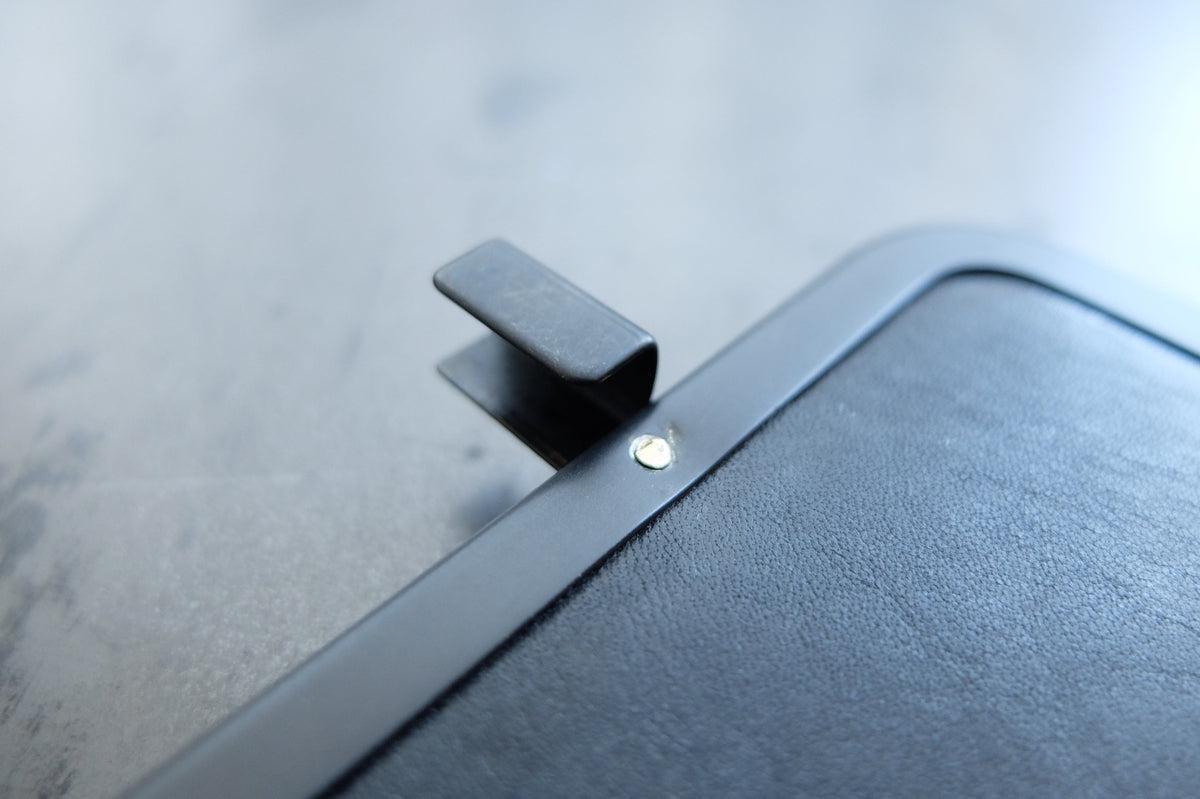 card case ＜牛革 black＞