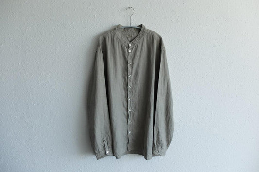 MITTAN / 大麻シャツ 蓬(よもぎ) SH-132C / unisex