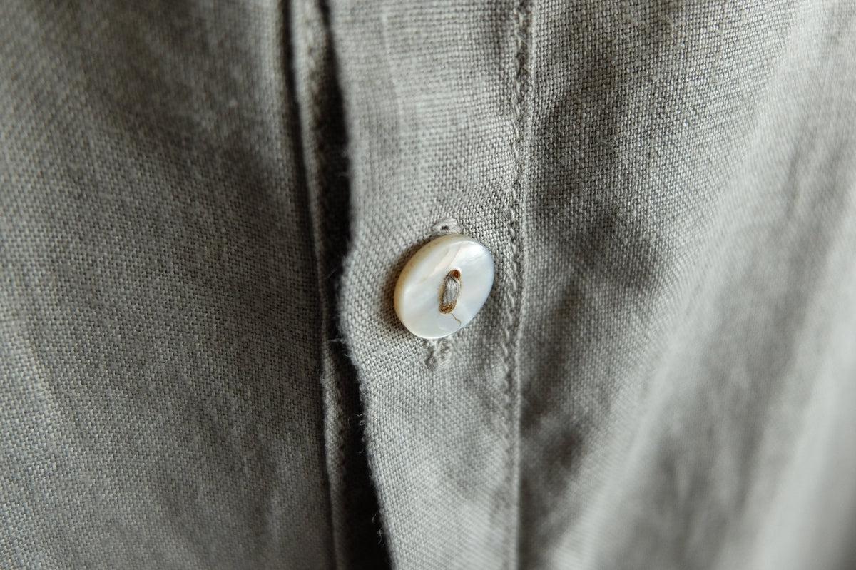 MITTAN / 大麻シャツ 蓬（よもぎ） SH-132C / unisex