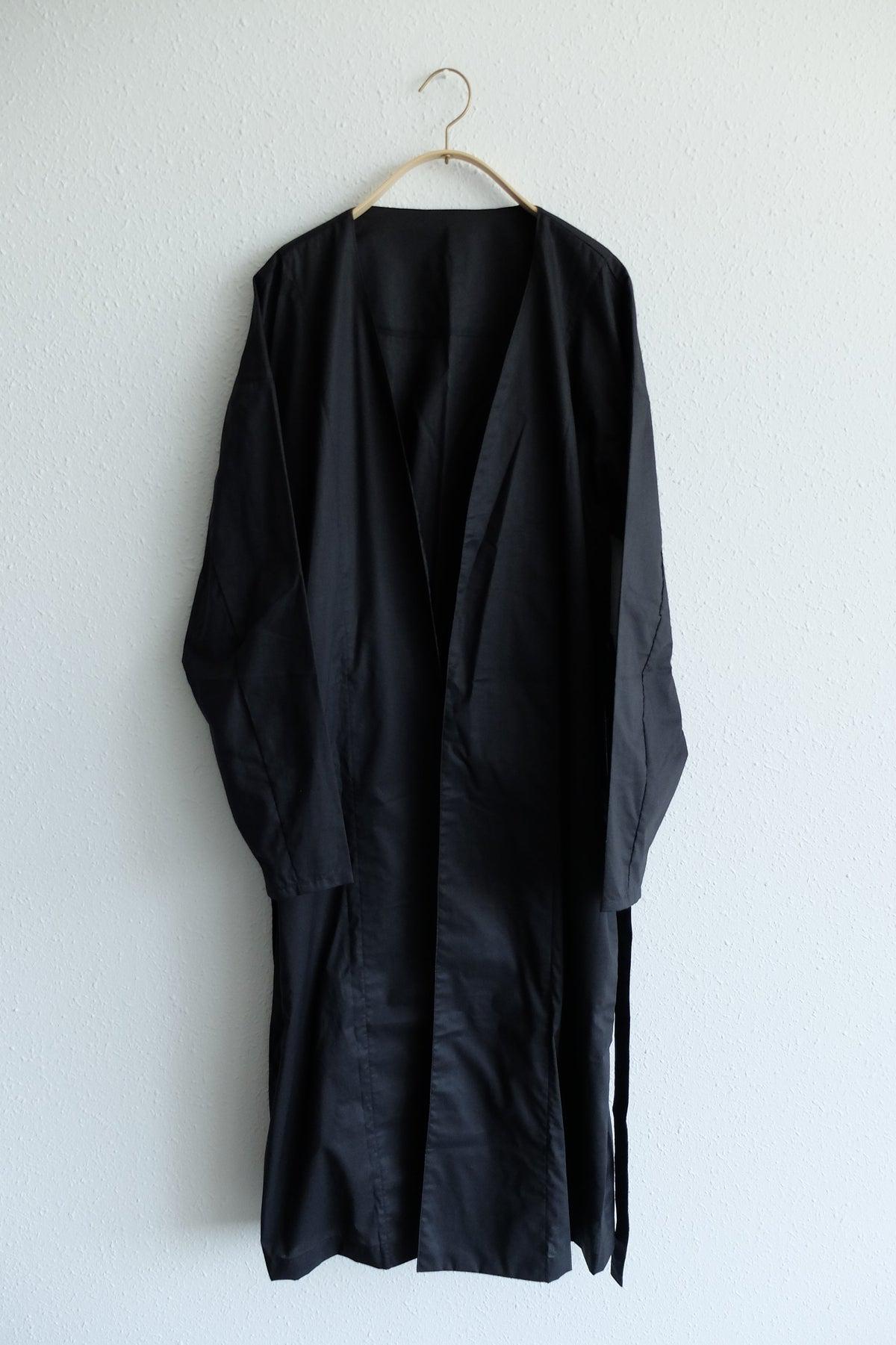 きるもの｜四 JKT｜コットンローン ブラック｜unisex freesize